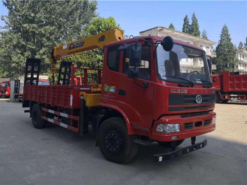 三環(huán)昊龍5噸隨車吊平板運(yùn)輸車