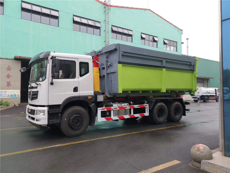 東風(fēng)T5雙橋勾臂垃圾車（12-16方）