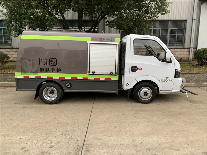 國六東風(fēng)高壓清洗車(2噸藍(lán)牌）