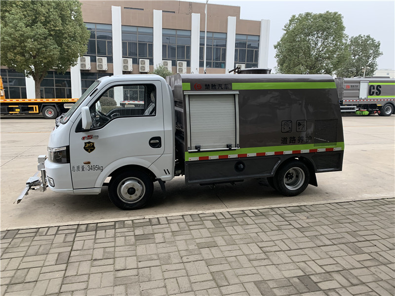國六東風(fēng)高壓清洗車(2噸藍(lán)牌）