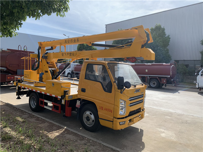 江鈴新款藍(lán)牌高空作業(yè)車（國六12米）